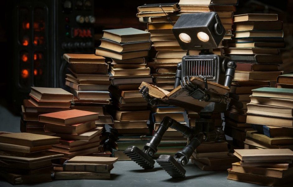 هوش مصنوعی ربات کتاب اخبار چاپ و نشر کتاب چاپ و تبلیغات آنلاین